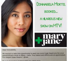 Donnabella Mortel Mary + jane MTV Donnabella Mortel Mary + jane MTV