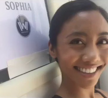 Donnabella Mortel on Westworld as SOPHIA